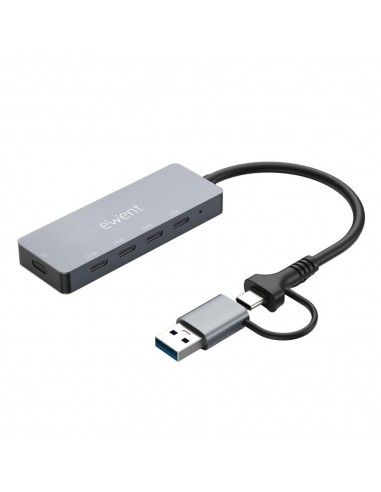 Docking station ewent ew1151 usb tipo c - usb 3.2 5 en 1