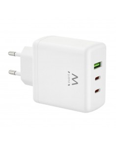 Cargador ewent ew1333 95w 2x usb tipo c - usb tipo a