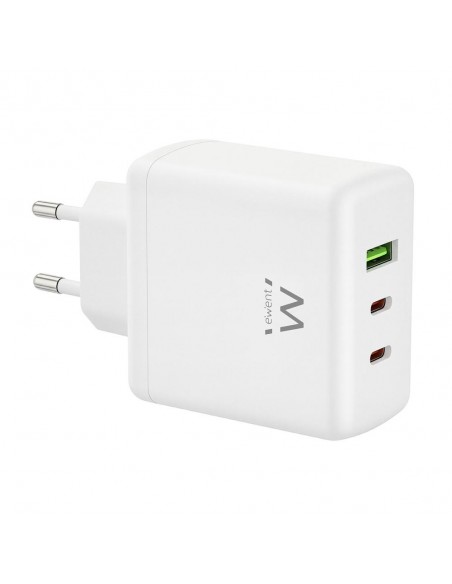 Cargador ewent ew1333 95w 2x usb tipo c - usb tipo a