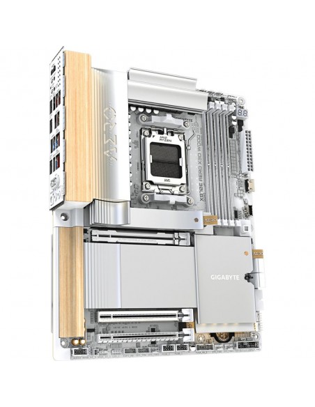 Placa base gigabyte gigabyte x870e aero x wood am5 atx - 4x drr5 - 4x sata3