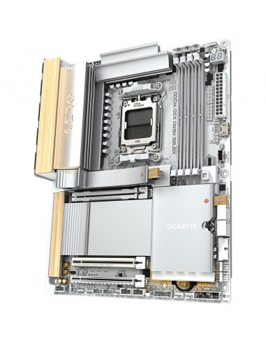 Placa base gigabyte gigabyte x870e aero x wood am5 atx - 4x drr5 - 4x sata3