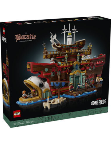 Lego one piece restaurante flotante baratie