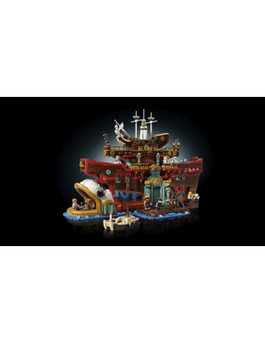 Lego one piece restaurante flotante baratie