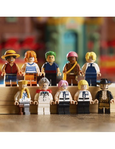 Lego one piece restaurante flotante baratie