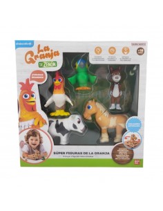 Pack 5 super figuras la granja de zenon