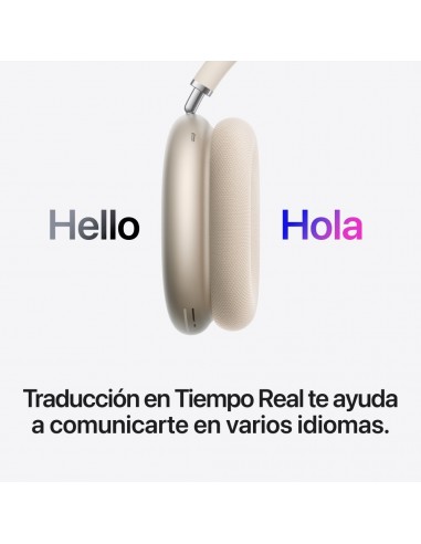 Auriculares apple airpods max 2 inalambrico starlight