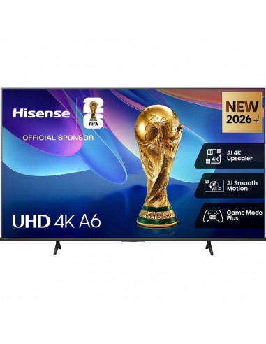 Tv hisense 43 pulgadas qled 4k uhd - 43a6s - smart tv
