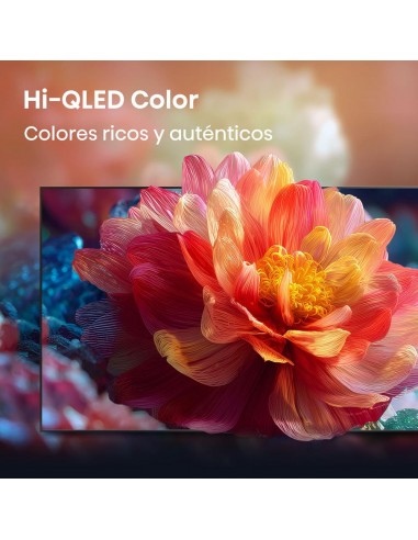 Tv hisense 43 pulgadas qled 4k uhd - 43e7s - smart tv