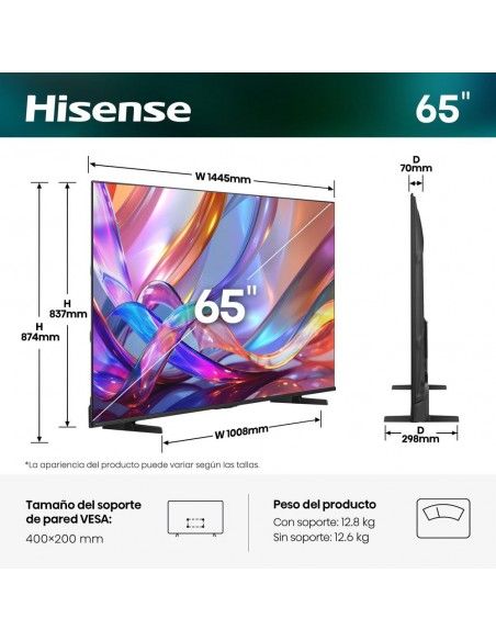 Tv hisense 65 pulgadas qled 4k uhd - 65e7s - smart tv Tv hisense 65 pulgadas qled 4k uhd - 65e7s - smart tv