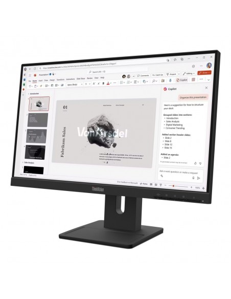 Monitor led 21.5 pulgadas lenovo thinkvision e22 - 40 ips - fhd - dp - hdmi - 100hz - 4ms - vesa 100x100 Monitor led 21.5 pulgadas lenovo thinkvision e22 - 40 ips - fhd - dp - hdmi - 100hz - 4ms - vesa 100x100