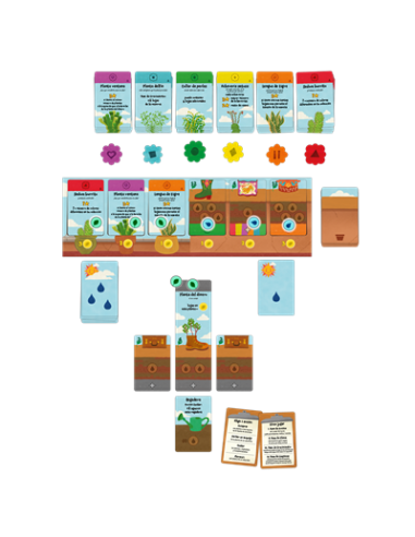Juego de mesa el jardin de gretchen