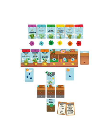 Juego de mesa el jardin de gretchen