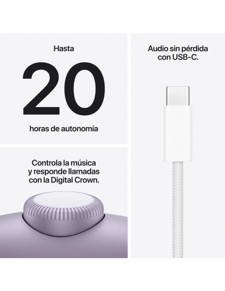 Auriculares apple airpods max 2 inalambrico purple Auriculares apple airpods max 2 inalambrico purple