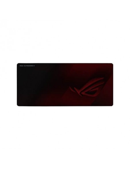 Alfombrilla asus rog scabbard ii antideslizante - repele polvo - aceite - agua - 40x90 cm 90mp0210 - bpua00