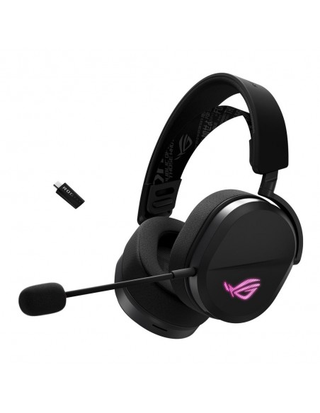 Auriculares gaming asus rog pelta inalambrico negro