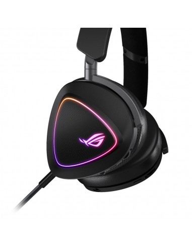 Auriculares gaming asus rog delta ii inalambrico negro