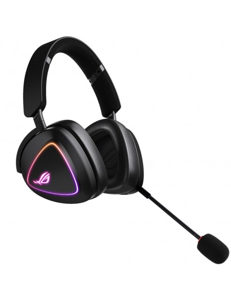 Auriculares gaming asus rog delta ii inalambrico negro