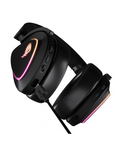Auriculares gaming asus rog delta ii inalambrico negro