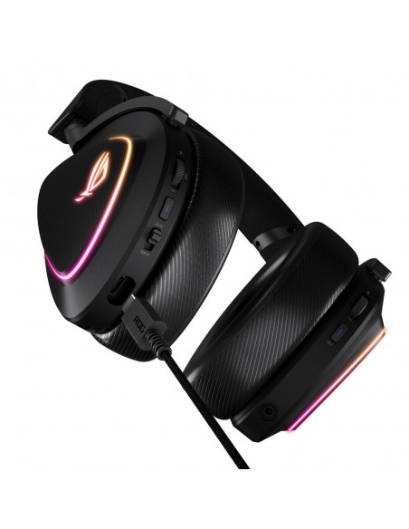 Auriculares gaming asus rog delta ii inalambrico negro
