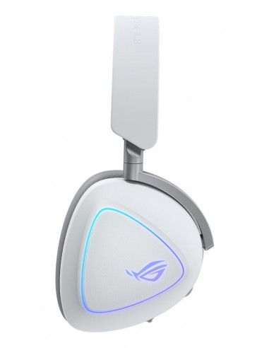 Auriculares gaming asus rog delta ii inalambrico blanco