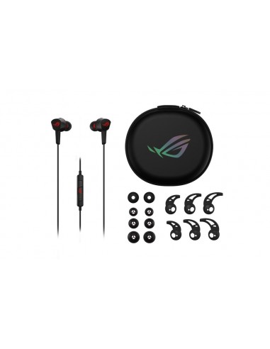 Auriculares gaming asus rog cetra core ii negro