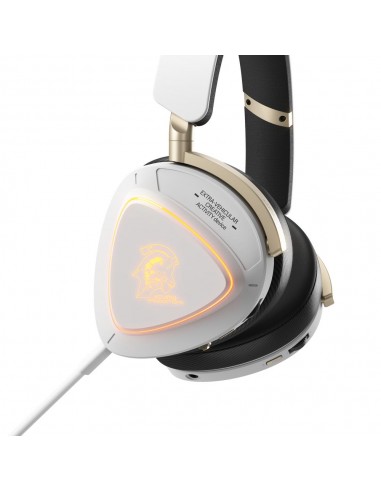 Auriculares gaming asus rog delta ii - kjp inalambrico blanco