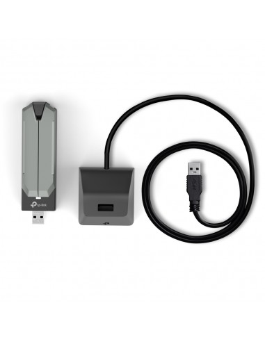 Adaptador de red usb tp - link archer tbe400uh be6500