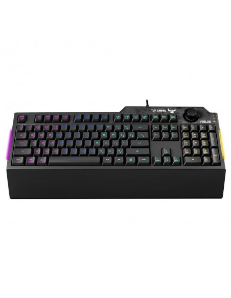 Teclado asus tuf gaming k1 rgb negro