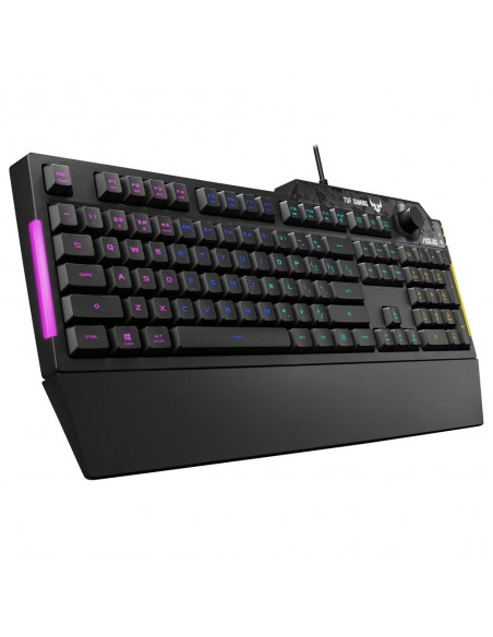 Teclado asus tuf gaming k1 rgb negro Teclado asus tuf gaming k1 rgb negro