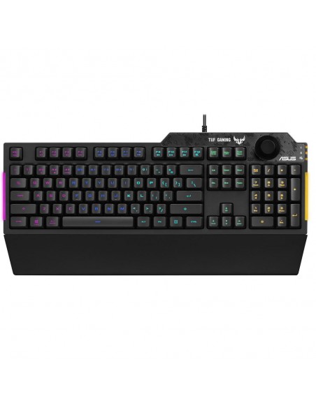 Teclado asus tuf gaming k1 rgb negro Teclado asus tuf gaming k1 rgb negro