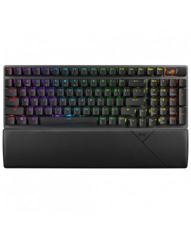Teclado gaming asus rog strix scope ii 96 inalambrico rgb negro