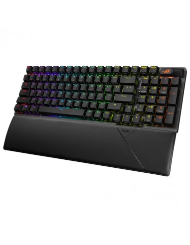 Teclado gaming asus rog strix scope ii 96 inalambrico rgb negro