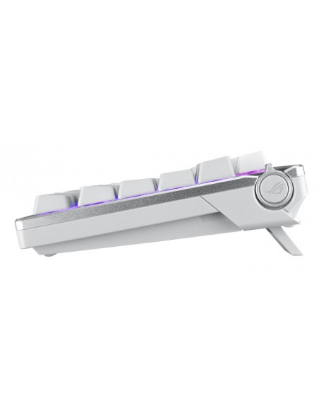 Teclado gaming asus azoth rgb blanco