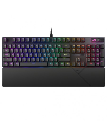 Teclado gaming asus rog strix scope ii rgb negro