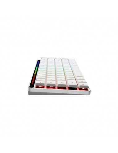 Teclado gaming asus rog falchion rx low profile inalambrico rgb blanco
