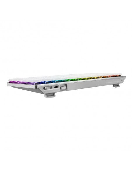 Teclado gaming asus rog falchion rx low profile inalambrico rgb blanco Teclado gaming asus rog falchion rx low profile inalambrico rgb blanco