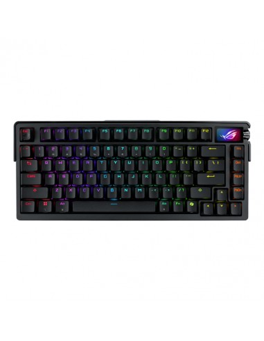 Teclado gaming asus rog azoth extreme inalambrico rgb negro ingles