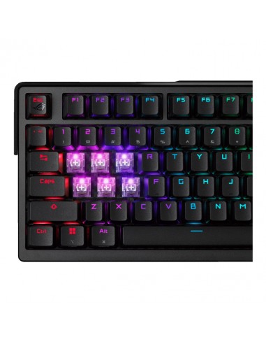 Teclado gaming asus rog azoth extreme inalambrico rgb negro ingles