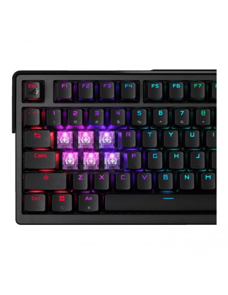 Teclado gaming asus rog azoth extreme inalambrico rgb negro ingles Teclado gaming asus rog azoth extreme inalambrico rgb negro ingles