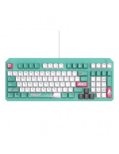 Teclado asus tuf gaming k3 gen ii hatsune miku edition rgb