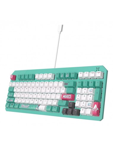 Teclado asus tuf gaming k3 gen ii hatsune miku edition rgb