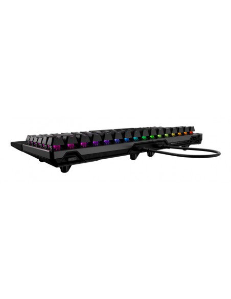 Teclado gaming asus rog falcata inalambrico rgb negro ingles