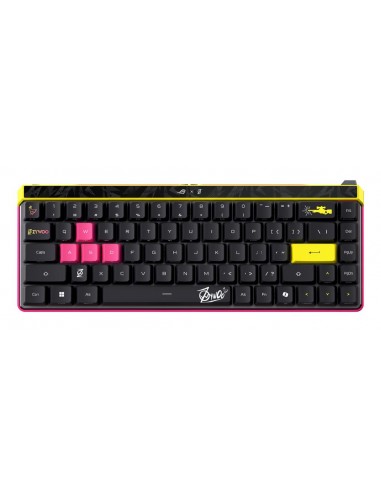 Teclado gaming asus rog falchion ace hfx zywoo edition rgb ingles