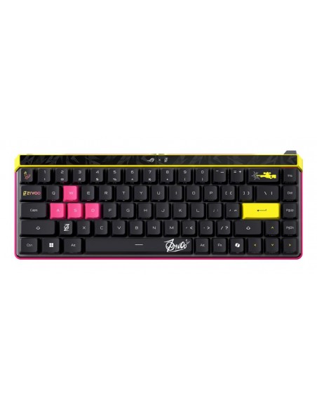Teclado gaming asus rog falchion ace hfx zywoo edition rgb ingles