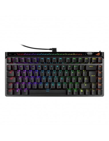 Teclado gaming asus rog falchion ace 75 he rgb negro