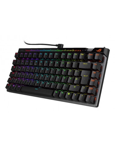 Teclado gaming asus rog falchion ace 75 he rgb negro