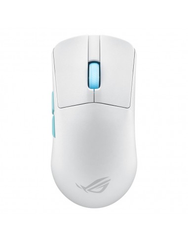 Raton inalambrico gaming asus rog harpe ace aim lab edition blanco