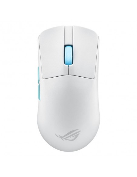 Raton inalambrico gaming asus rog harpe ace aim lab edition blanco
