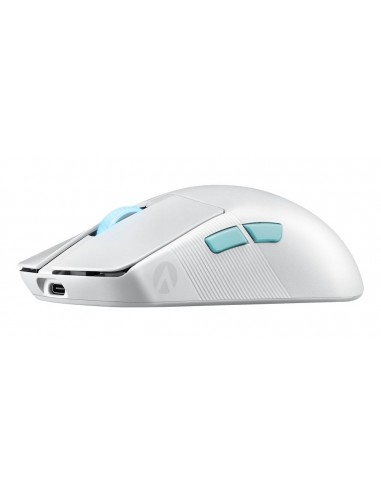 Raton inalambrico gaming asus rog harpe ace aim lab edition blanco