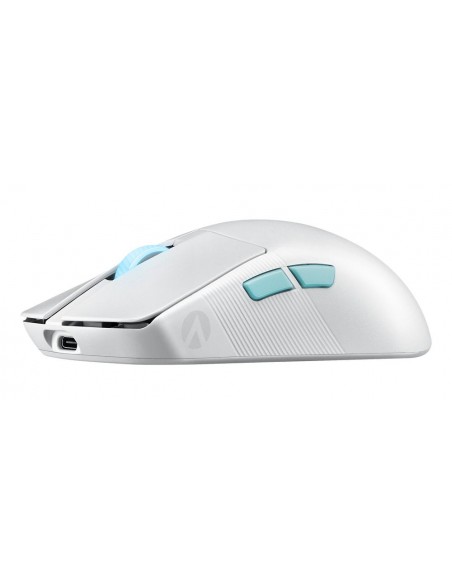 Raton inalambrico gaming asus rog harpe ace aim lab edition blanco Raton inalambrico gaming asus rog harpe ace aim lab edition blanco